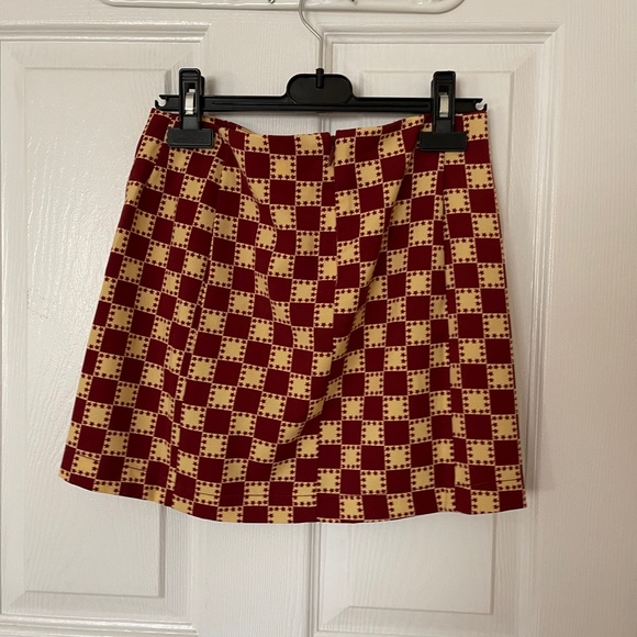 Urban Outfitters Jagger Button-Front Mini Skirt - Picture 4 of 5